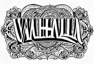 Valhalla tribe tattoo idea
