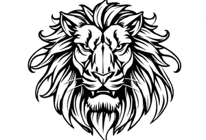 Irish with lion tattoo idea