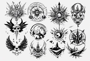 Sexy tatoo menage FMF tattoo idea