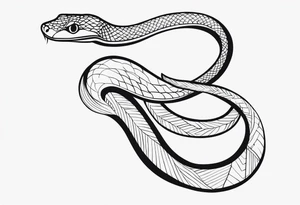 Snake tattoo idea