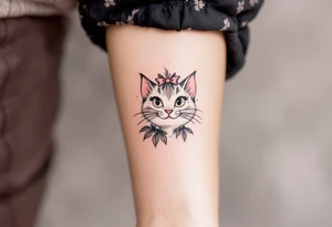 Let the pink-bowed kitty from The Aristocats, Marie, bring dainty charm to your tattoo. tattoo idea