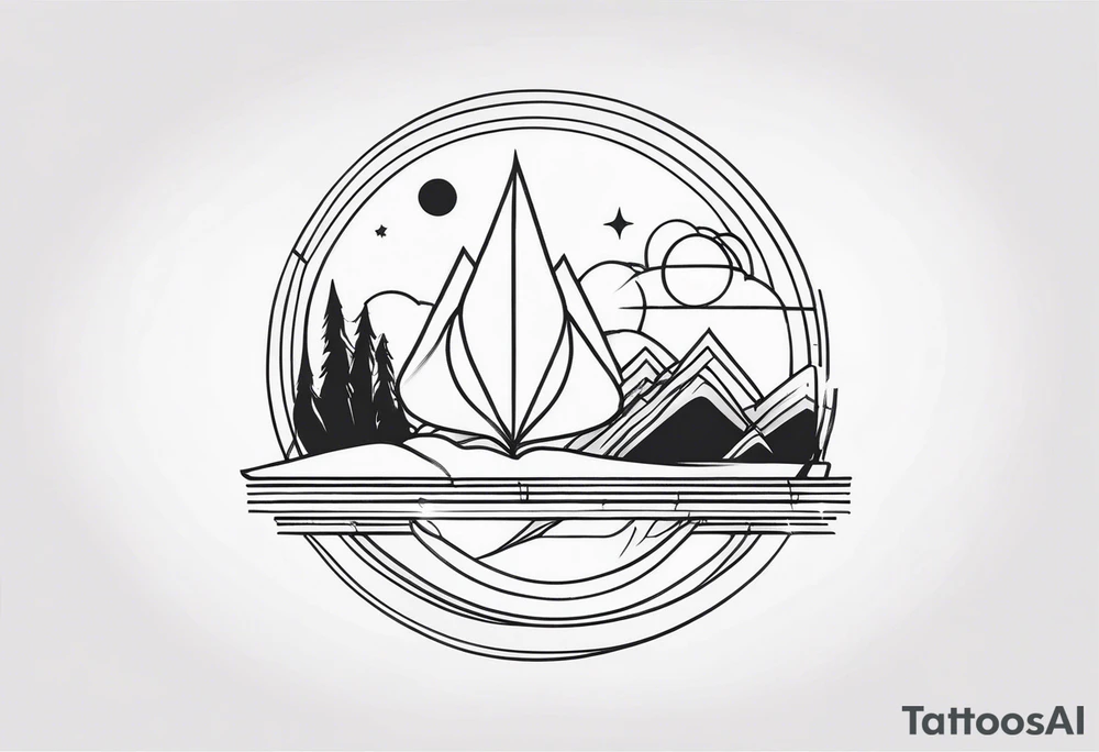 Lines tattoo tattoo idea