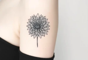 chrysanthemum tattoo idea