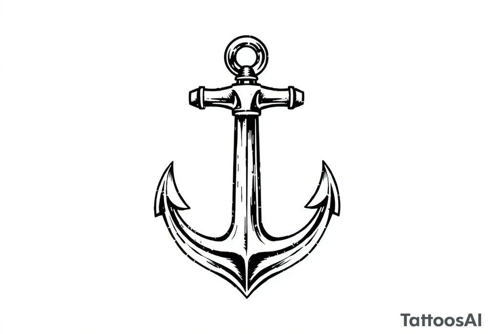 Anchor tattoo idea