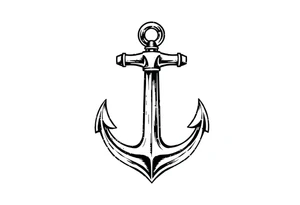 Anchor tattoo idea
