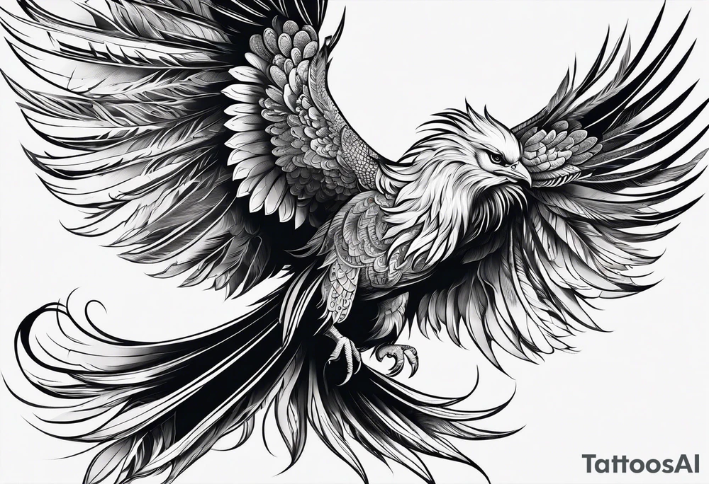 little pheonix tattoo idea