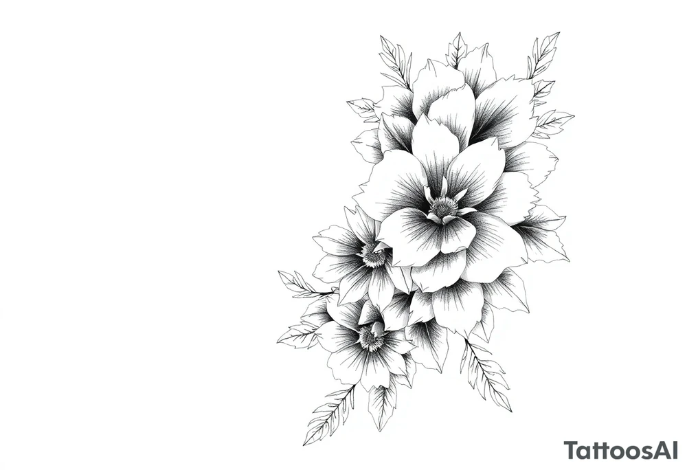 floral sleeve tattoo tattoo idea