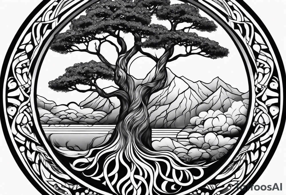 Mother, tree of life tattoo idea