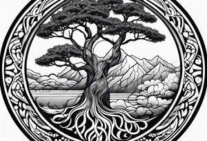 Mother, tree of life tattoo idea