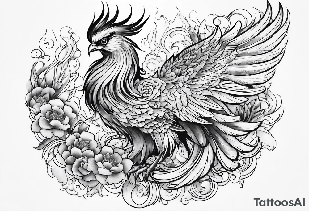 Vietnamese Phoenix tattoo idea