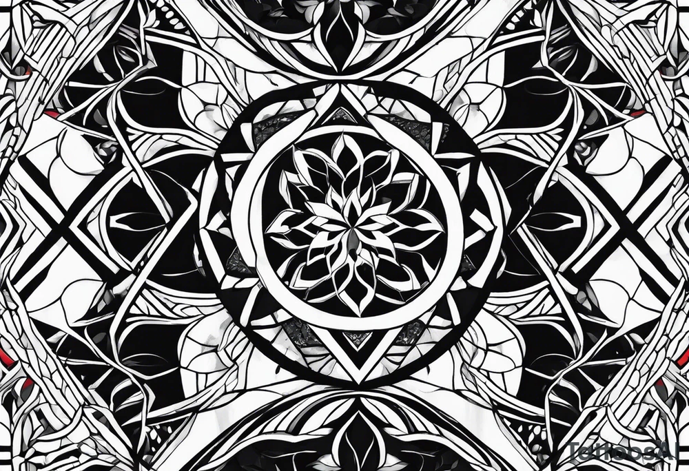 Pattern tattoo idea