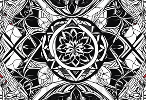 Pattern tattoo idea