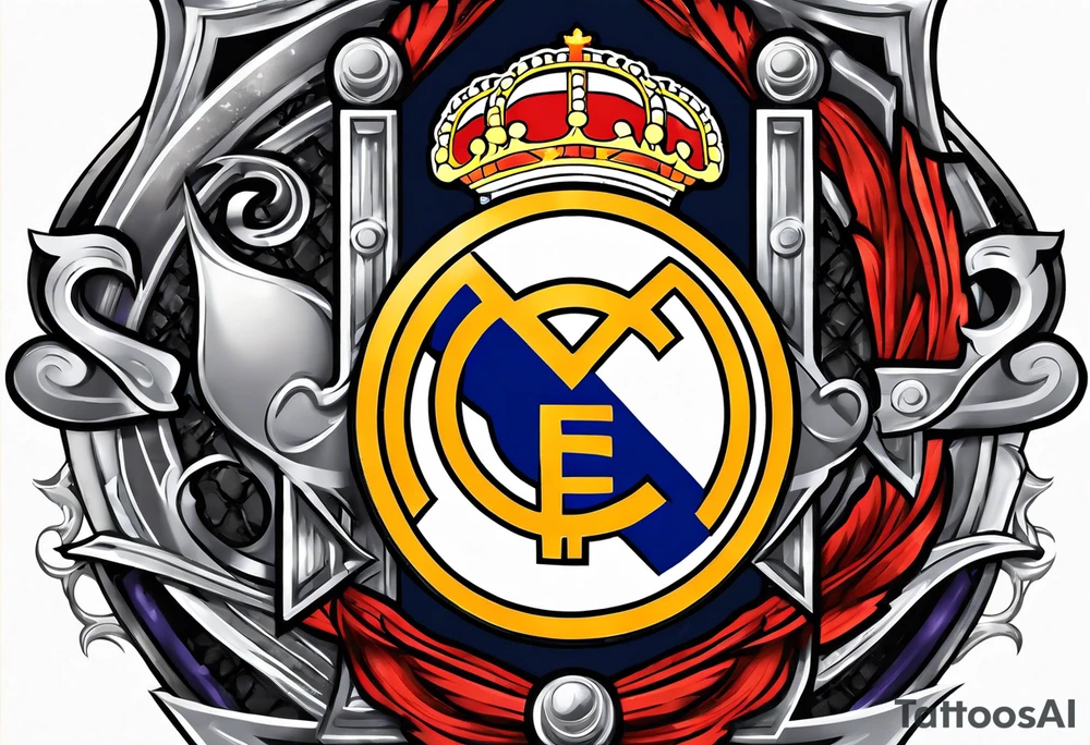 real madrid tattoo idea