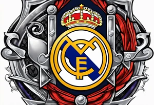 real madrid tattoo idea