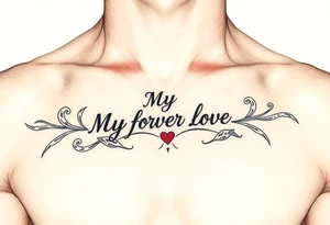 My forever love tattoo idea