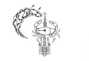 Hurricane, train, Phi Sigma Nu, Duke University Chapel, cancer zodiac tattoo idea