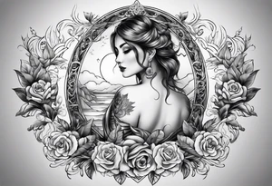 Chest tattoo tattoo idea