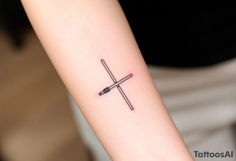 Star Wars Lightsabre tattoo idea