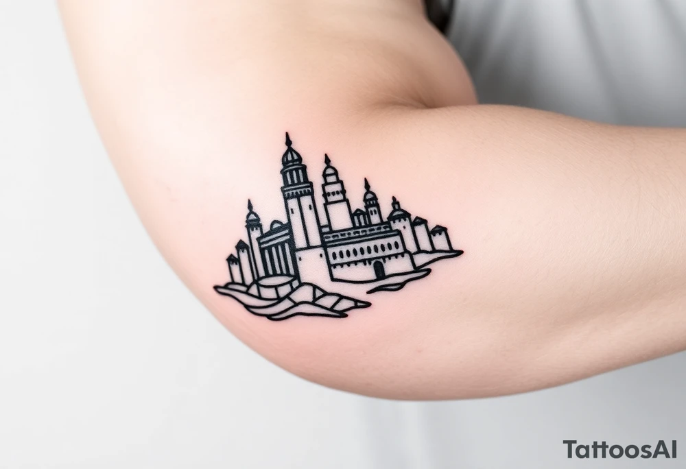 city of Atlantis
on arm tattoo idea
