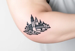 city of Atlantis
on arm tattoo idea