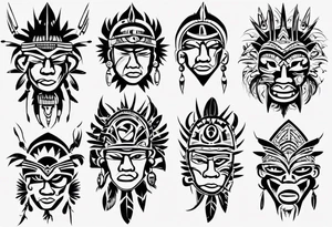 philippines, native, tribal tattoo idea