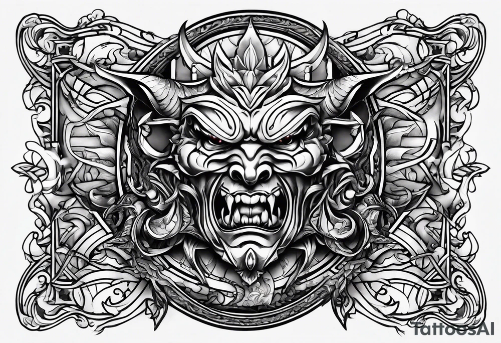 devil made me do this tattoo idea