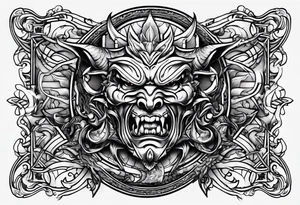 devil made me do this tattoo idea