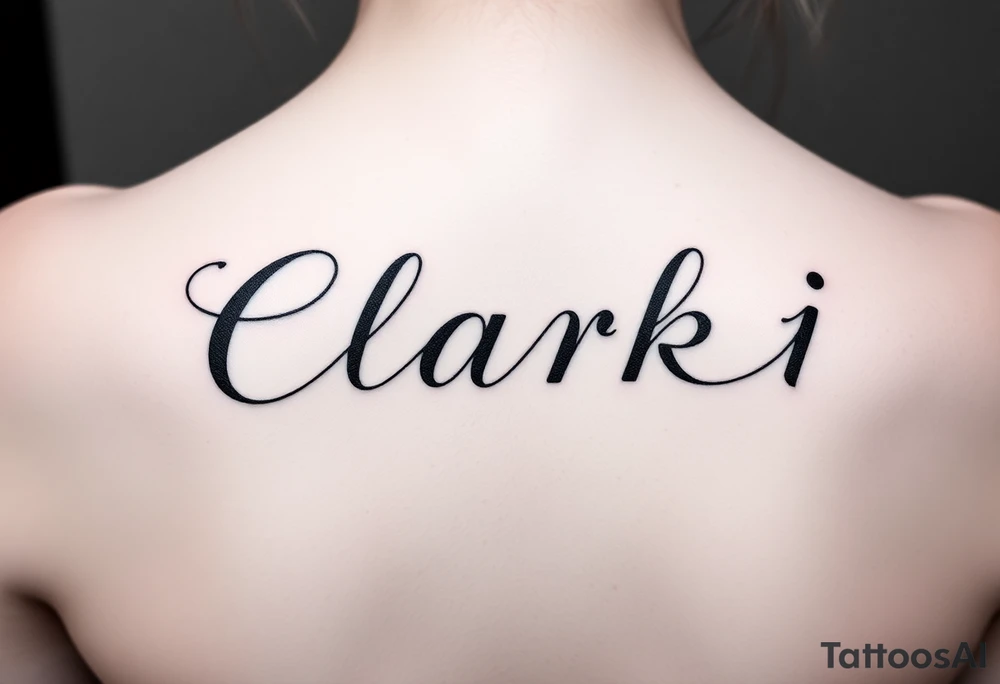 Clark tattoo idea