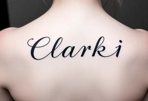 Clark tattoo idea
