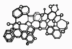 benzene molecule tattoo idea