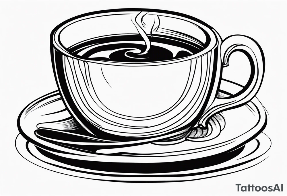 Coffee Cup tattoo idea