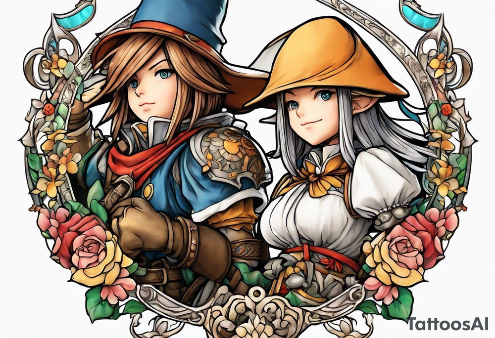 Beatrix from Final Fantasy IX tattoo idea