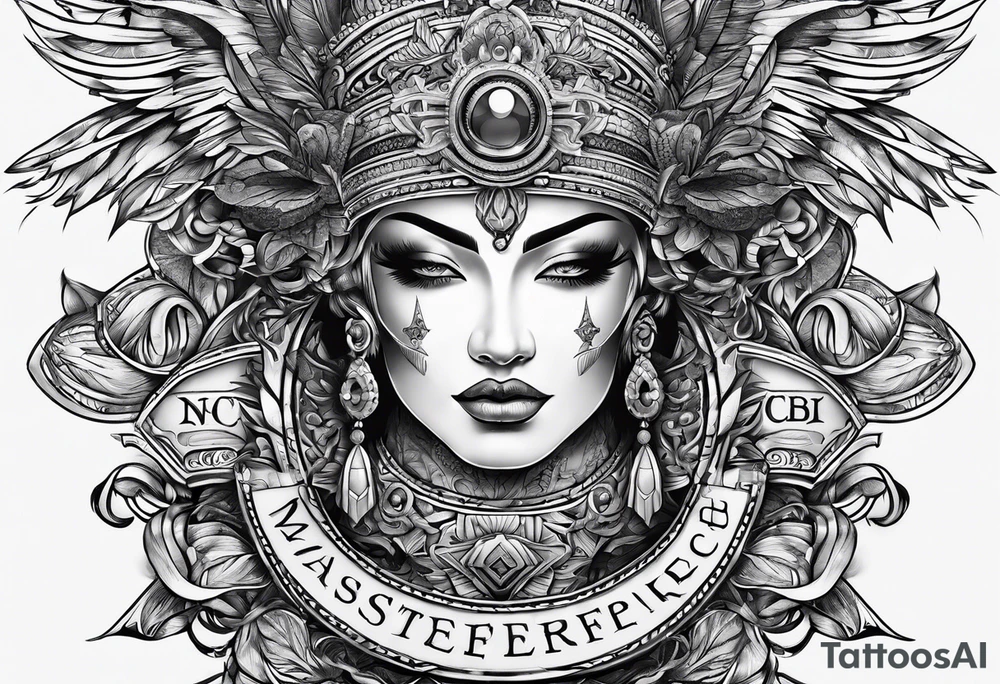 NCJB letters tattoo idea