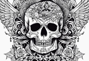 living death tattoo idea