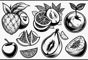 Fruits tattoo idea