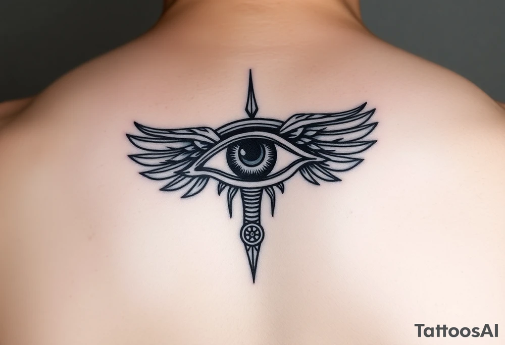 the eye of horus tattoo idea