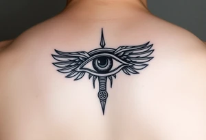 the eye of horus tattoo idea