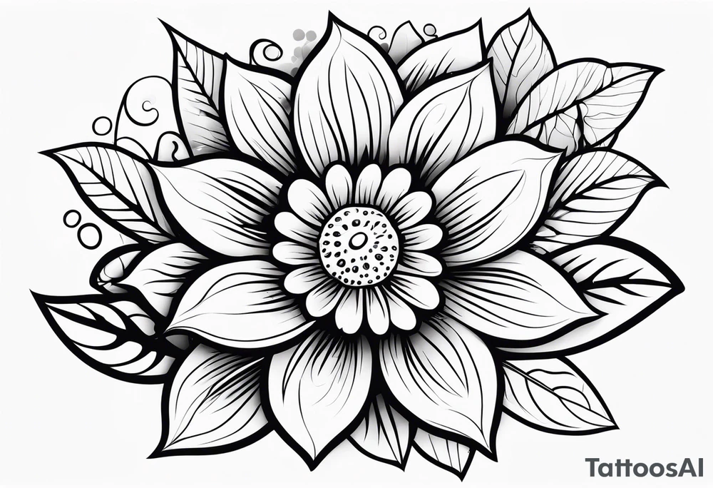 Flor de cerejeira tattoo idea