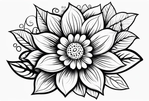 Flor de cerejeira tattoo idea