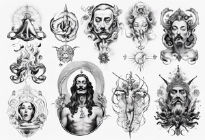 Sexuality god tattoo idea