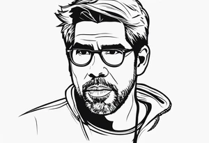 Can you create something small from the producer Eli Roth: from cabin fever tattoo idea