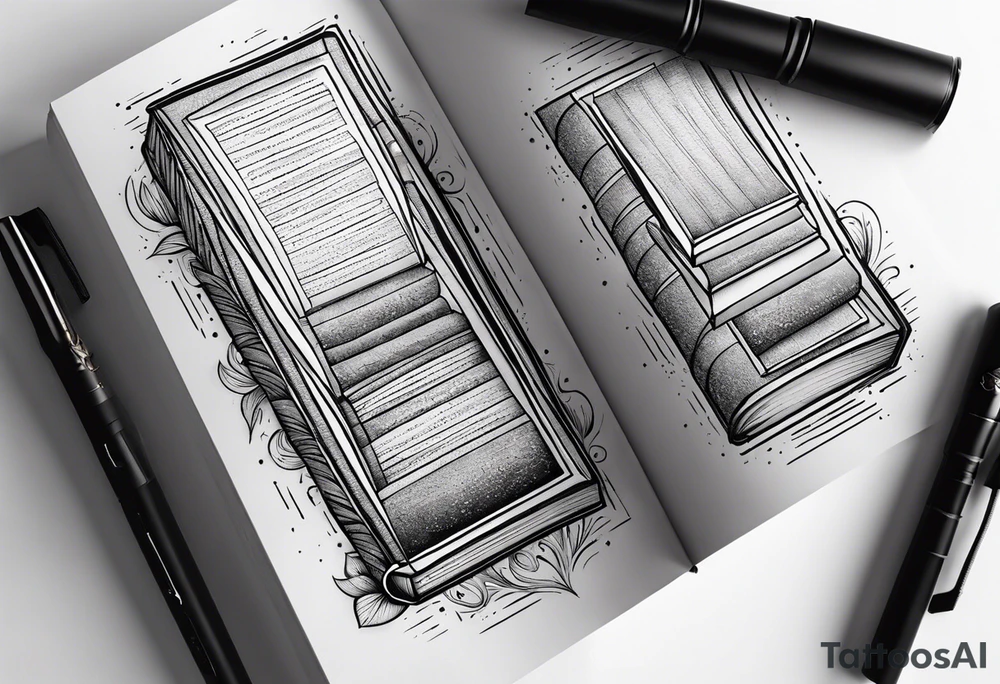 Books tattoo idea