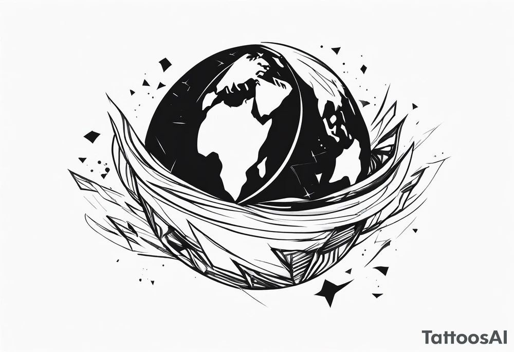 earth shattering tattoo idea