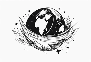 earth shattering tattoo idea