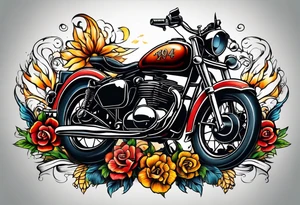The year 1974 tattoo idea