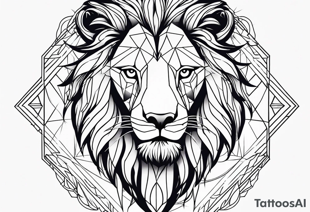 lion tattoo idea
