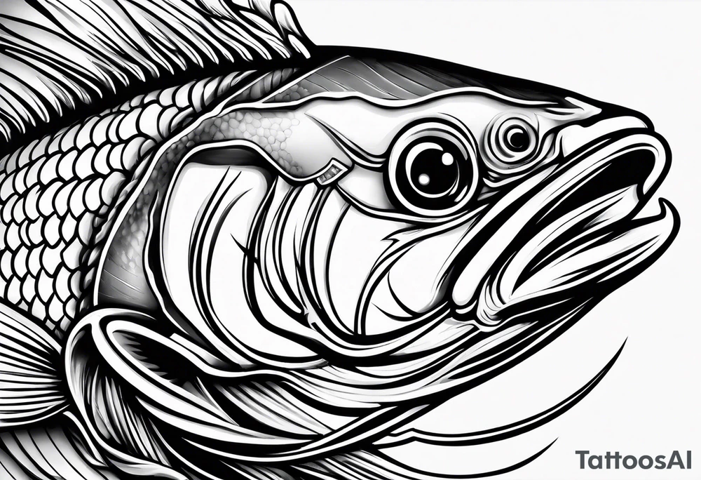 Patriot
Fishing tattoo idea