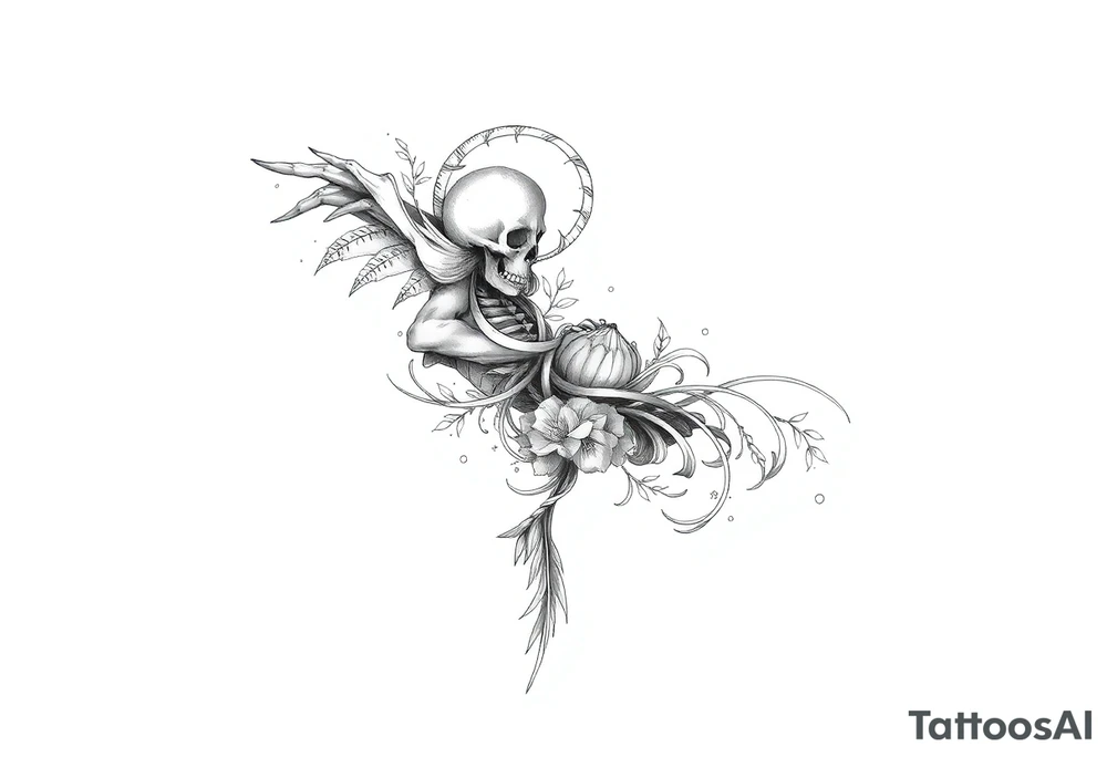 Something mythological death related tattoo idea
