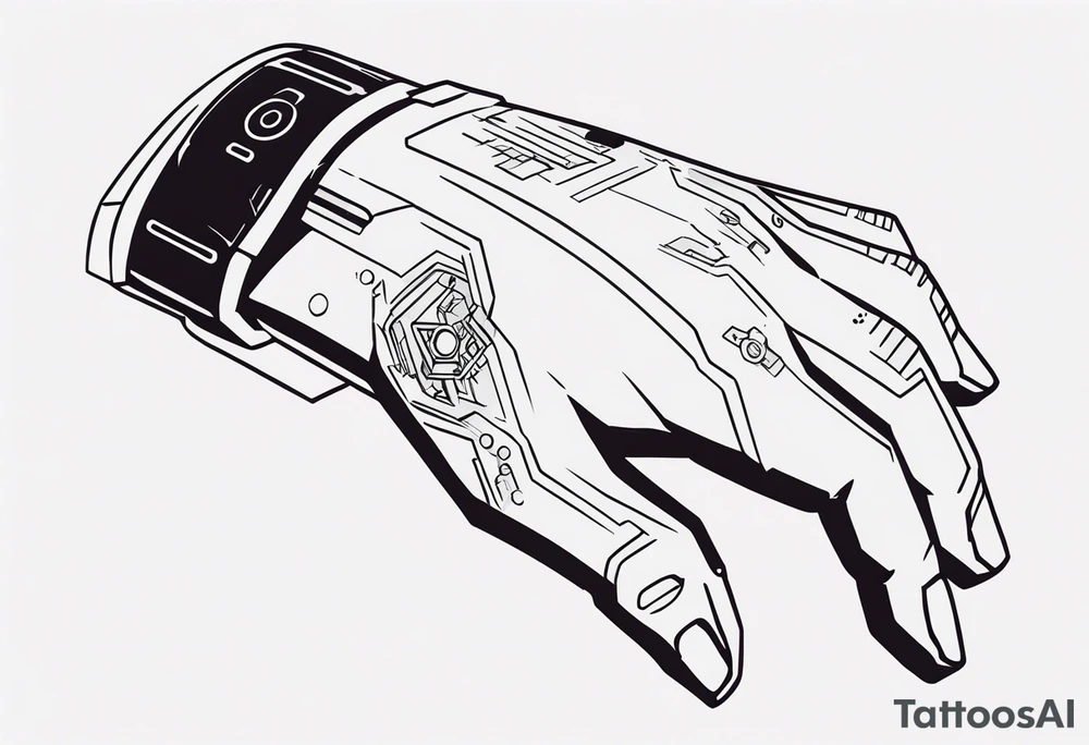 cyberpunk 2077, hand tattoo, subtle, tattoo idea