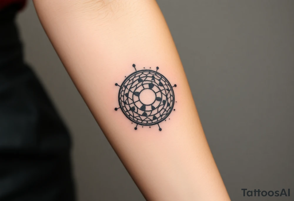 disco ball tattoo idea